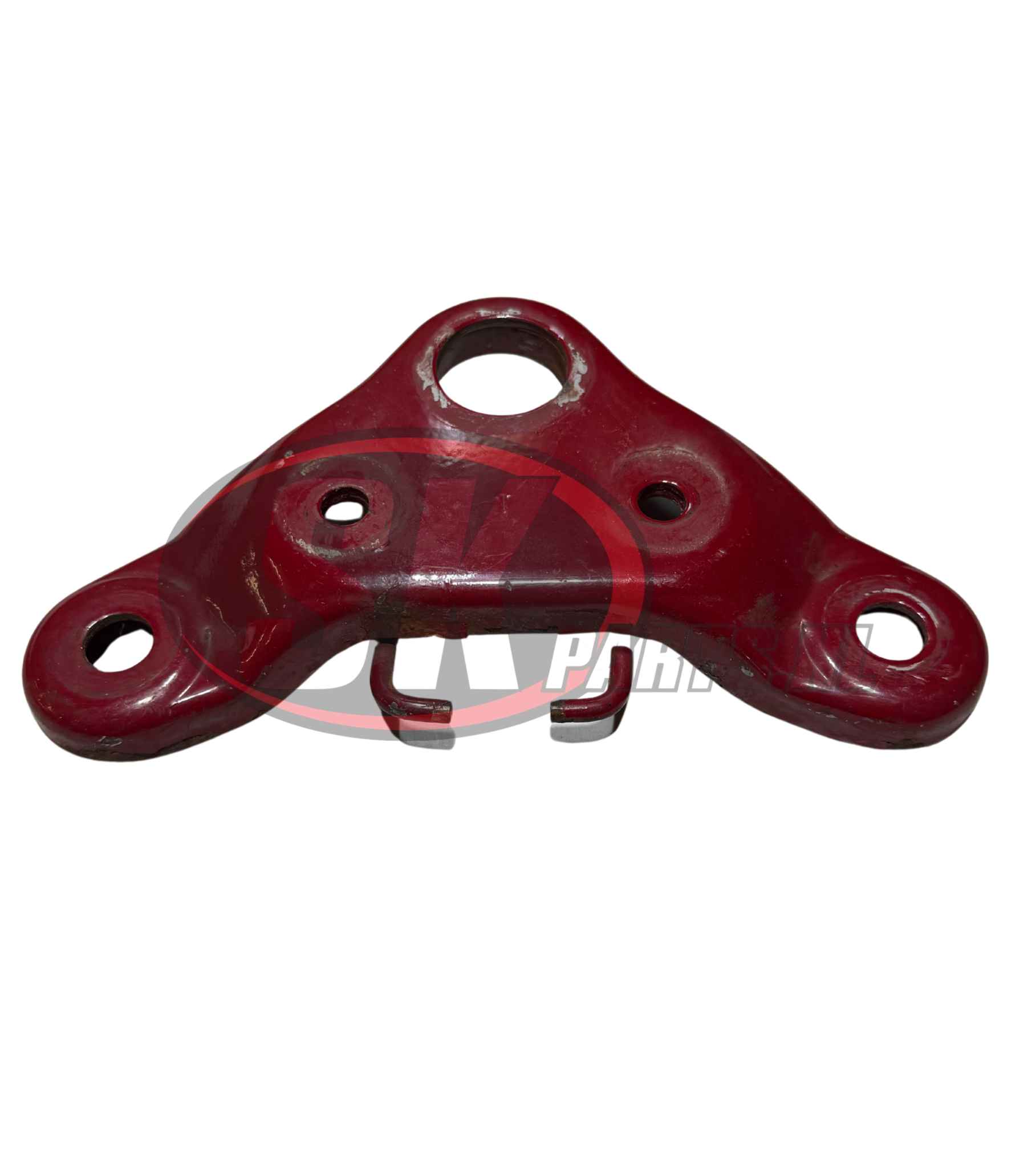 Kroonplaat Tomos oud type rood