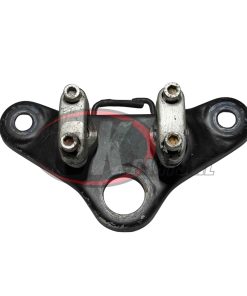 Kroonplaat Tomos oud type zwart