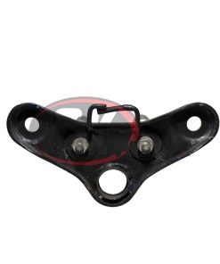 Alternative view of Kroonplaat Tomos oud type zwart