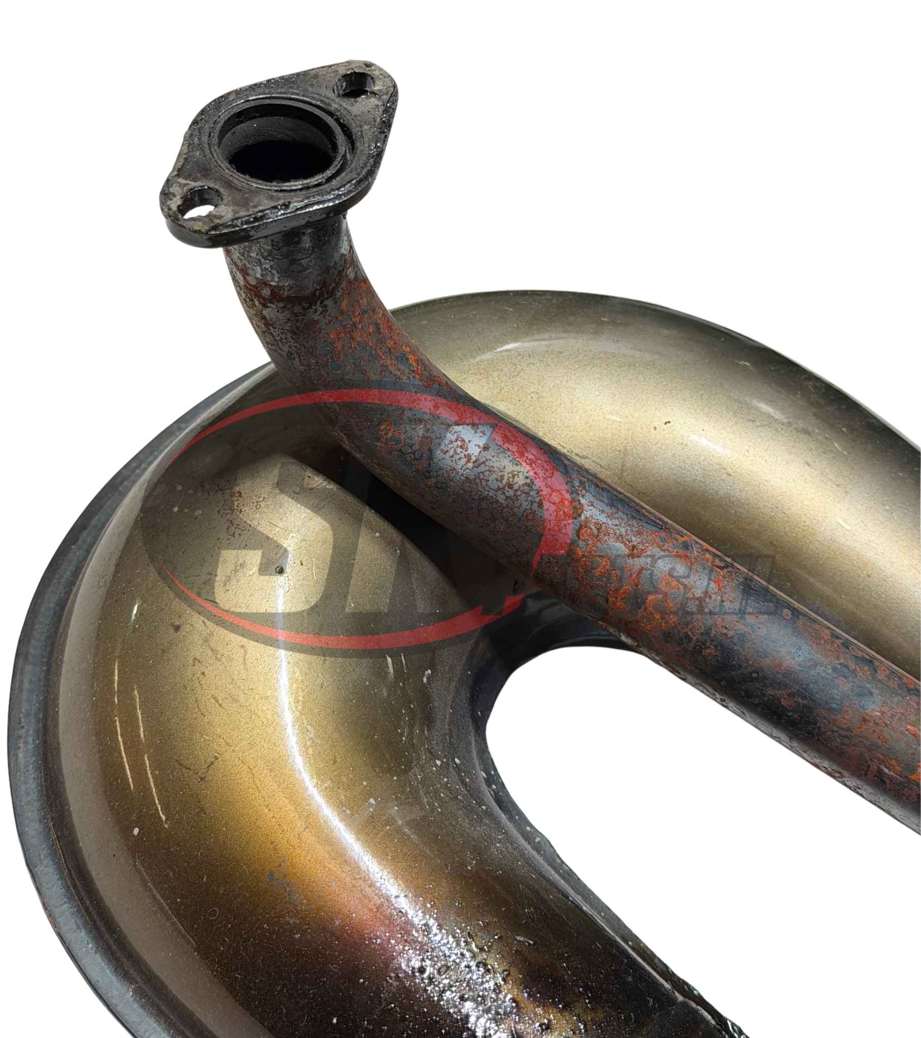 Uitlaat Tecno circuit Tomos gebruikt onderdeel - Afbeelding 2